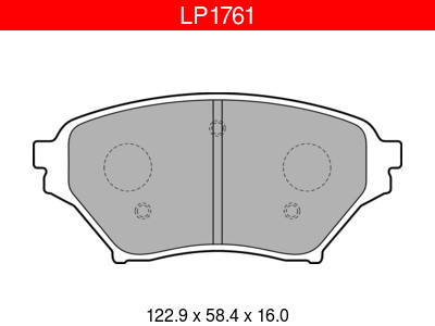 JARRUPALASARJA DELPHI ETU, MAZDA # - Jarrupalasarjat - LP1761 - 1