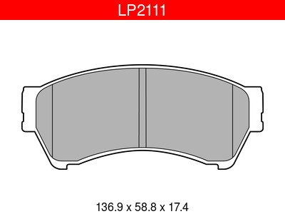 JARRUPALASARJA DELPHI ETU, MAZDA - Jarrupalasarjat - LP2111 - 1