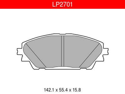 JARRUPALASARJA DELPHI ETU, MAZDA - Jarrupalasarjat - LP2701 - 1