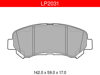 JARRUPALASARJA DELPHI ETU, NISSAN - Jarrupalasarjat - LP2031 - 1
