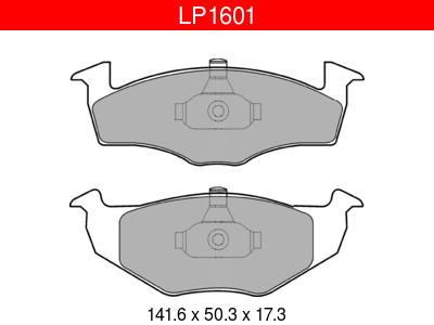 JARRUPALASARJA DELPHI ETU, SEAT, SKODA, VW - Jarrupalasarjat - LP1601 - 1