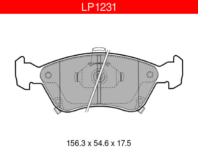 JARRUPALASARJA DELPHI ETU, TOYOTA - Jarrupalasarjat - LP1231 - 1