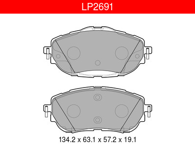 JARRUPALASARJA DELPHI ETU, TOYOTA - Jarrupalasarjat - LP2691 - 1