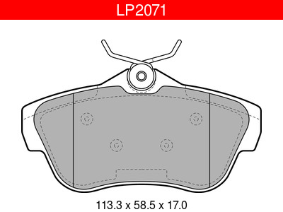 JARRUPALASARJA DELPHI TAKA, CITROEN, FIAT,YM - Jarrupalasarjat - LP2071 - 1