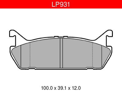 JARRUPALASARJA DELPHI TAKA, DAIHATSU, MAZDA, SUZUKI # - Jarrupalasarjat - LP931 - 1
