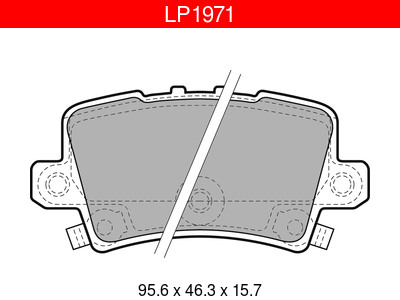 JARRUPALASARJA DELPHI TAKA, HONDA - Jarrupalasarjat - LP1971 - 1