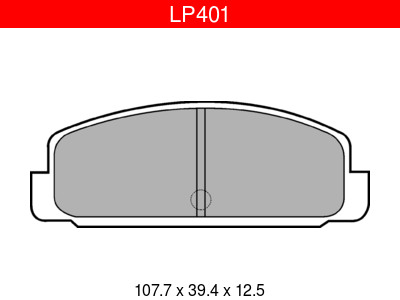 JARRUPALASARJA DELPHI TAKA, MAZDA - Jarrupalasarjat - LP401 - 1