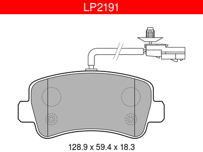 JARRUPALASARJA DELPHI TAKA, OPEL, RENAULT - Jarrupalasarjat - LP2191 - 1