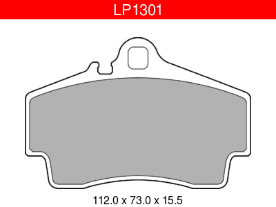 JARRUPALASARJA DELPHI TAKA, PORSCHE - Jarrupalasarjat - LP1301 - 1