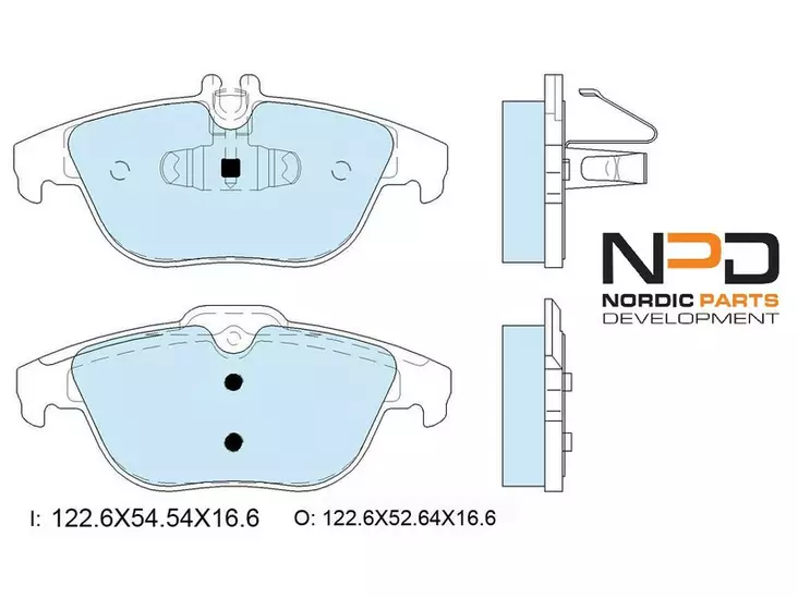 JARRUPALASARJA NPD TAKA, MERCEDES - Jarrupalasarjat - BP10-1091 - 1