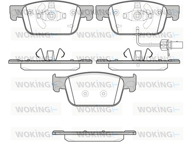 JARRUPALASARJA WOKING ETU, AUDI - Jarrupalasarjat - P1792301 - 1