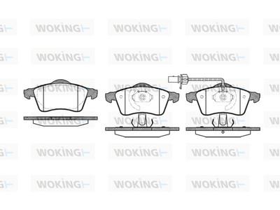 JARRUPALASARJA WOKING ETU, VW - Jarrupalasarjat - P718301 - 1