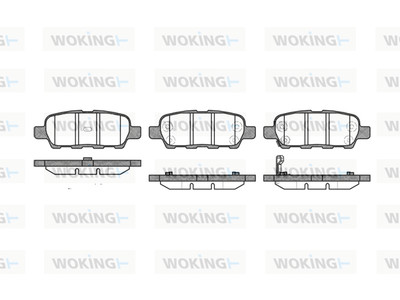 JARRUPALASARJA # WOKING TAKA, INFINITI, NISSAN, RENAULT, SUZUKI - Jarrupalasarjat - P976301 - 1