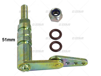 KAASUAKSELI 7123-770A 51MM - Kaasuakselit ja helat - 36271 - 1