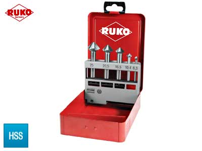 KÄRKIUPOTINSRJ. RUKO 90° 6,3-25,00MM HSS - Kärkiupottimet - RU-102791 - 1
