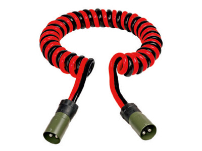 Käynnistyskaapeli 35mm2 4m kierrejohto Nato-pistokkeilla - Käynnistyskaapelit - 1802-9401 - 1