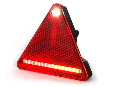 LED-TAKAVALO "KOLMIO" 10-36V OIK. 145X163X63MM - LED-Perävaunuvalaisimet - 1606-27721 - 1