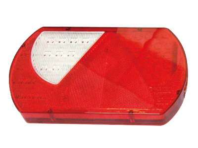 LED-TAKAVALO PERÄV.VAS.5-NAP DIN 12/24V VESITIIVIS - LED-Perävaunuvalaisimet - 1610-22061 - 1