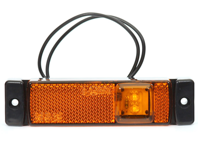 LED-ÄÄRIVALO KELTAINEN 12/24V 5M JOHTO - Keltaiset äärivalot - 1606-27831 - 1