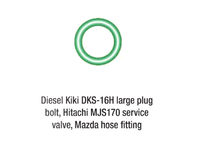 O-RENGASSARJA SIS 10 KPL - Ilmastoinnin huolto-osat, O-renkaat - 1352-M2121 - 1