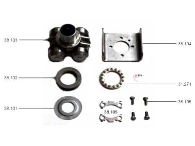 PAINOSARJA 506791 - Tiiviste ja korjaussarjat - 38103-1 - 1