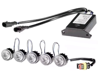 PÄIVÄAJOVALOSARJA 12/24V - LED-päivävalosarja - 2PT010458701 - 1