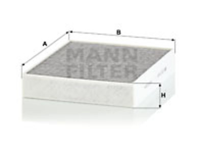 RAITISILMASUODATIN MANN, BMW - Raitisilmasuodattimet - 1482-CUK25001 - 1