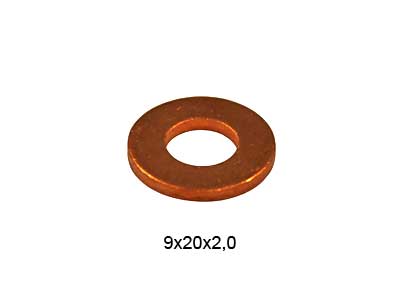 SUUTTIMEN POHJATIIVISTE 9X20X2,0 - O-renkaat, stefat, tiivisteet - 52329-1 - 1