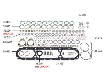 TIIVISTESARJA 2417010004 - Tiiviste ja korjaussarjat - 31481 - 1