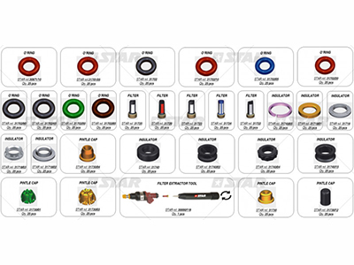 TIIVISTESARJA BENSASUUTTIMELLE - PA-suuttimen tiivisteet ja suodattimet - 53502-01 - 1