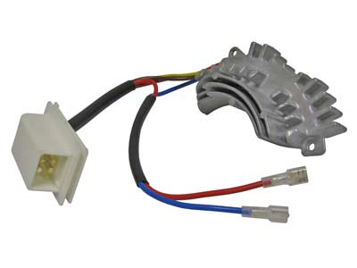 VASTUS/NOP.SÄÄDIN MB W202 93-95 AC - Puhallinmoottorit & vastukset merkkihaku - 9041-1641 - 1