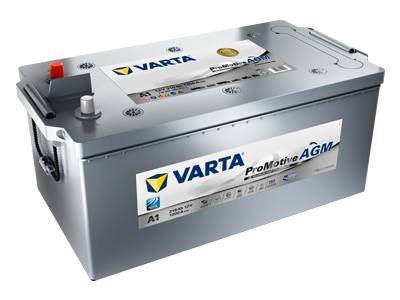Varta A1 Pro Motive AGM käynnistysakku 12V 210Ah 1200A +/- - VARTA hyötyajoneuvojen akut - 1810-A1 - 1