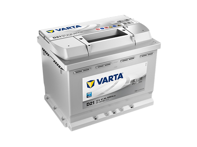 Varta D21 Silver Dynamic käynnistysakku 12V 61Ah 600A -/+ - VARTA käynnistysakut - 1810-D21 - 1