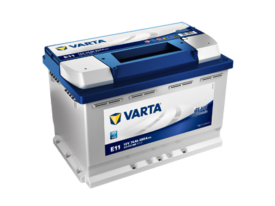 Varta E11 Blue Dynamic käynnistysakku 12V 74Ah 680A -/+ - VARTA käynnistysakut - 1810-E11 - 1
