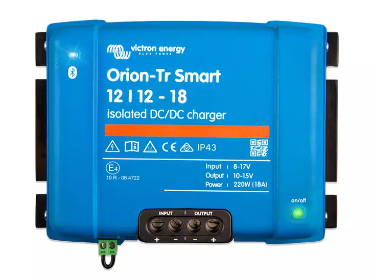 Victron Energy Orion-TR Smart DC-DC Laturi - 12/12 18A (220W) Eristetty - Victron Energy akkulaturit - 1702-87411 - 1