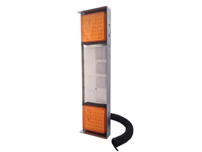 YLILEVEÄN LED-VALOSARJA KELT. 1KPL - LED-valot ylileveään kuljetukseen - 1610-22091 - 1