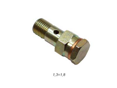 YLIVUOTOVENTT. 1417413000 - Banjopultit, -liittimet ja venttiilit - 31201 - 1