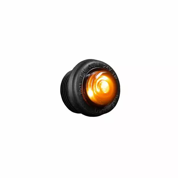 Strands Freedom Black Raven pyöreä led-äärivalo - Keltainen 12-24V - Keltaiset äärivalot - 1605-800431 - 1