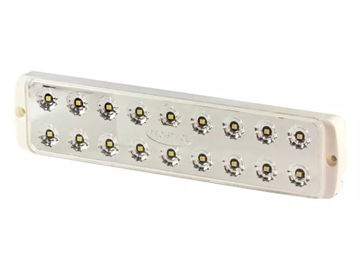 Proplast Pro-Space led-sisävalo 228mm - 12-24V / IP69K / ADR - LED-sisävalot - suorakaide - 1608-6781 - 1