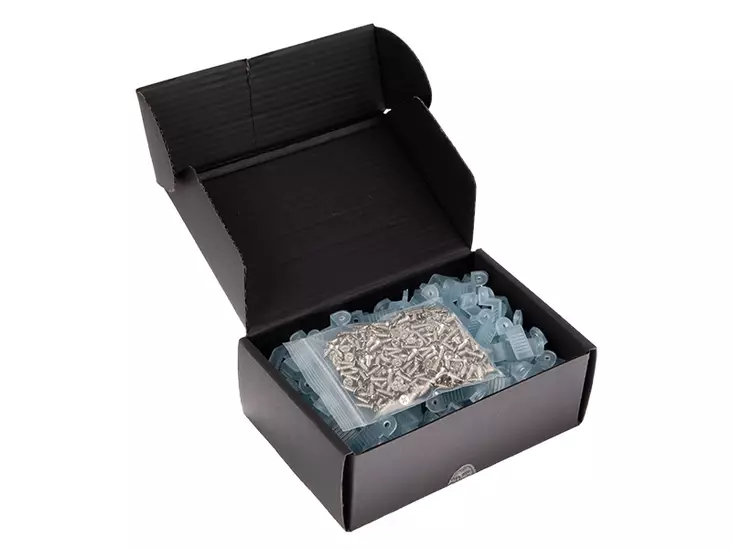 Ledwise Work valonauhan muovikiinnike 200kpl - LED-valonauhat - 1700-AT111 - 1