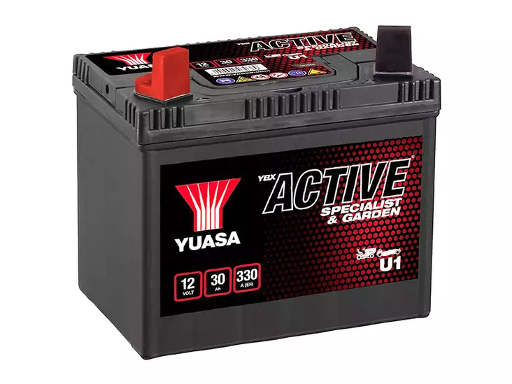 Yuasa leikkurin akku U1 12V 30Ah 330A +/- - Leikkurin akut - 1805-U1 - 1