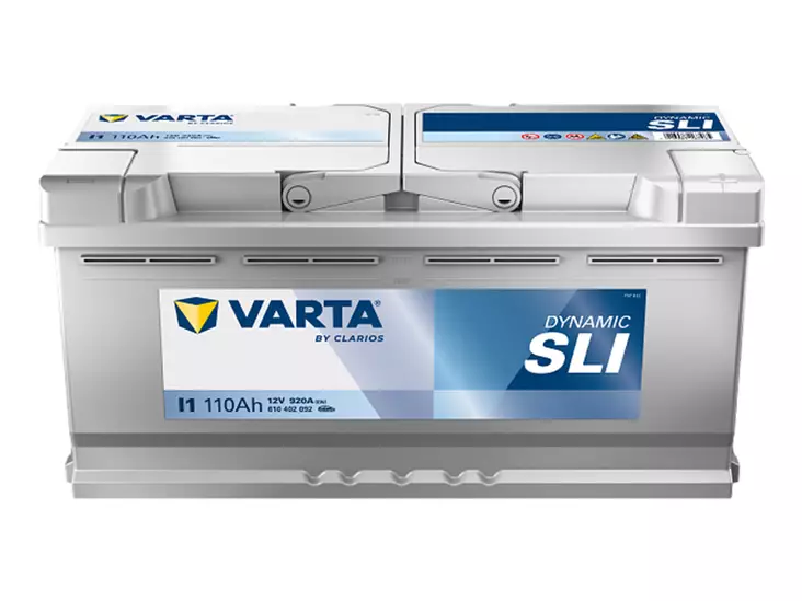 VARTA DYNAMIC SLI 110AH 920A 393X175X190MM -/+ - VARTA käynnistysakut - 1820-I1 - 1