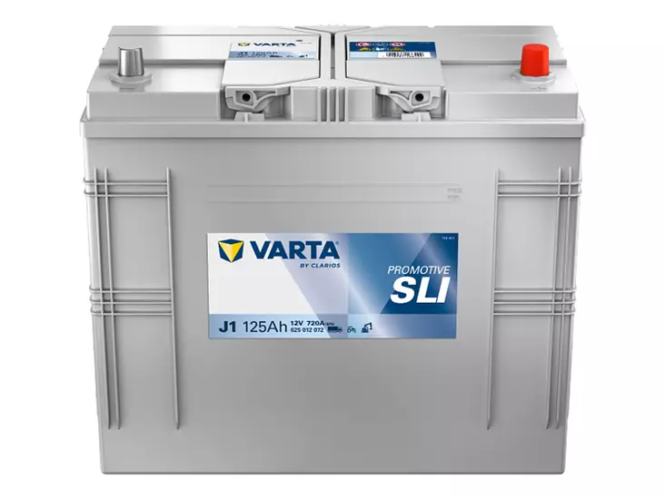 VARTA PROMOTIVE SLI 125AH 720A 345X172X285MM -/+ - VARTA hyötyajoneuvojen akut - 1820-J1 - 1