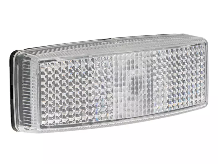 TALMU 1168-201 ÄÄRIVALO VALKOINEN SUORAKAIDE 110X40X25MM - Kirkkaat äärivalot - 006717-241 - 2