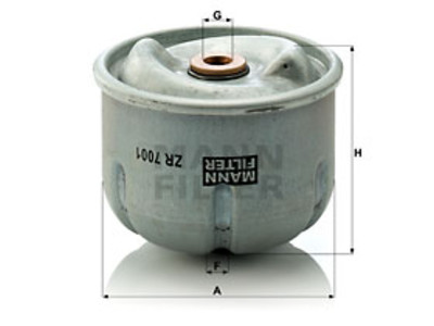 ÖLJYNSUODATIN MANN, FORD - Öljynsuodattimet - 1482-ZR7001 - 1