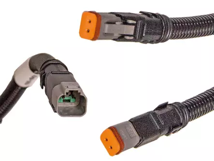 Deutsch DT 2-nap Y-haara suojaputkella - Liitinrasia Deutsch - 1605-N8K502 - 3