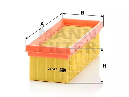ILMANSUODATIN MANN, RENAULT# - Ilmansuodattimet - 1482-C1932 - 1