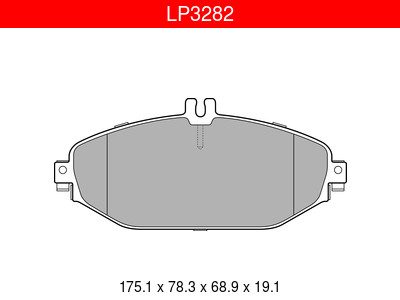 JARRUPALASARJA DELPHI, ETU, MERCEDES - Jarrupalasarjat - LP3282 - 1