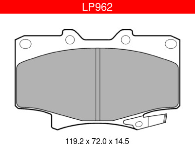 JARRUPALASARJA DELPHI ETU, TOYOTA - Jarrupalasarjat - LP962 - 1