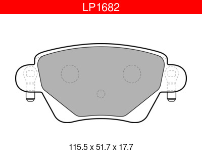 JARRUPALASARJA DELPHI TAKA, FORD, JAGUAR, RENAULT - Jarrupalasarjat - LP1682 - 1